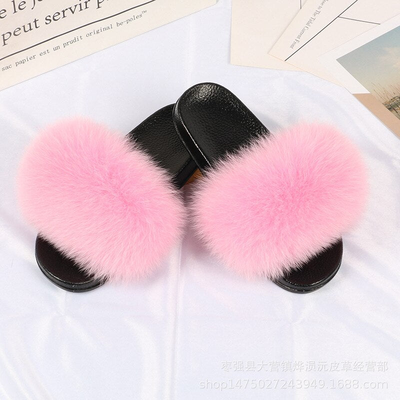 WW | Moda Fay Fluffy Slippers Fröhliche & Bunte Damenschuhe Für Den Sommer