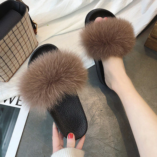 WW | Moda Fay Fluffy Slippers Fröhliche & Bunte Damenschuhe Für Den Sommer