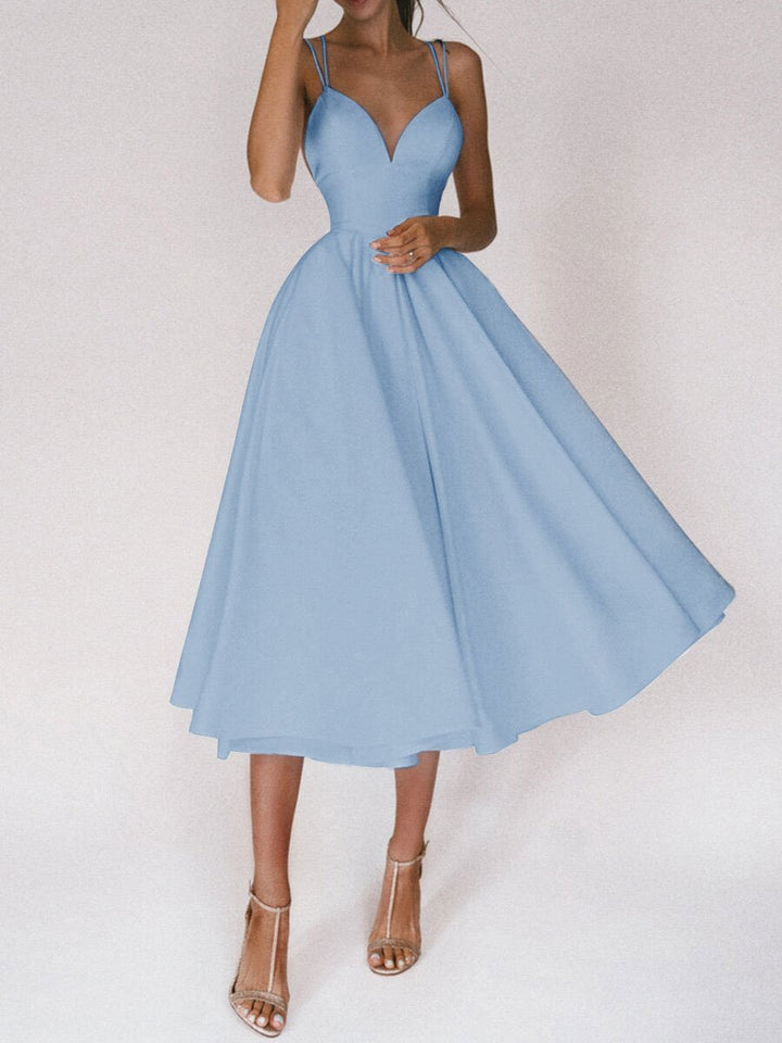 W&W Mode | Dress - Stylish dress with V-neck for a Bohemian look