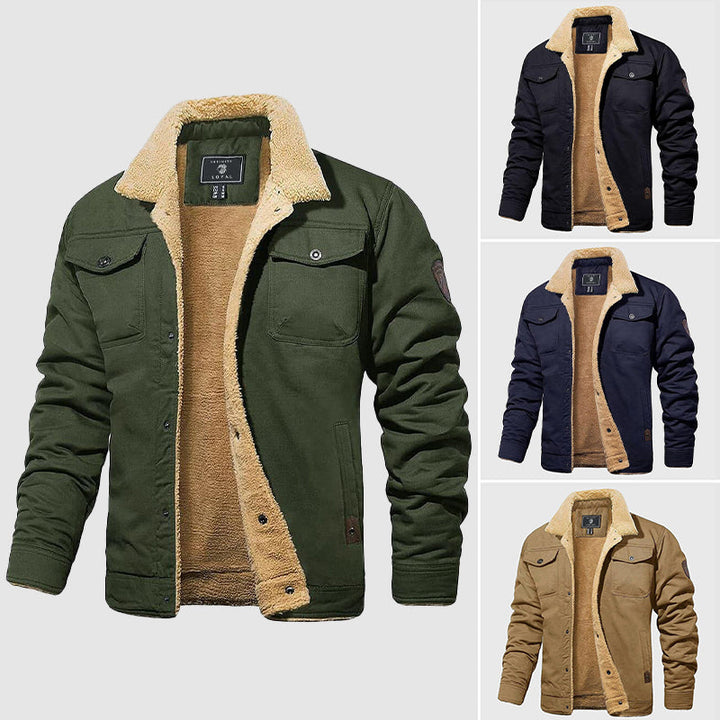 W&W Mode | Herren Lange Ärmel Urban Revers Jack Stilvoll Und Bequem Für Jeden Tag