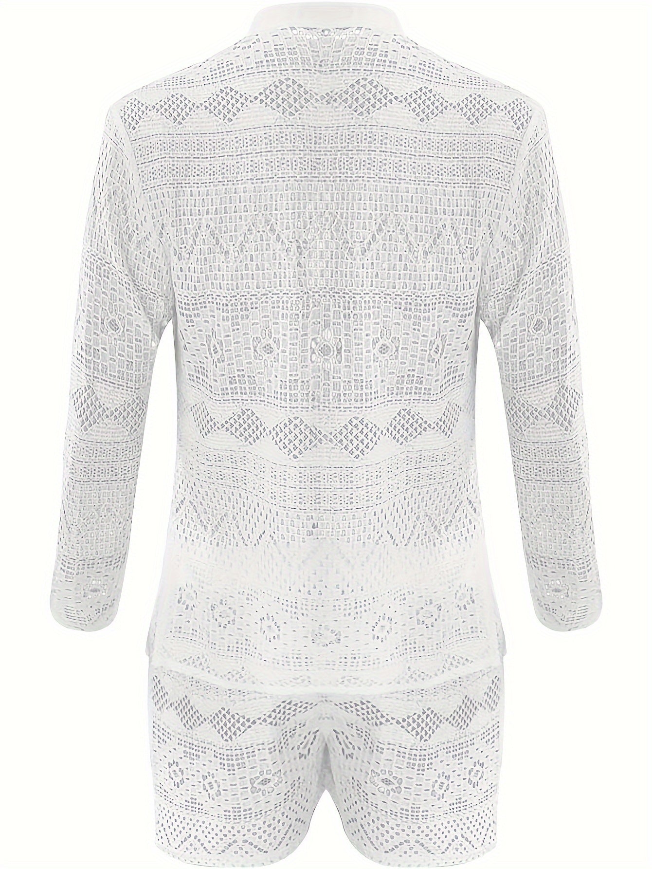 WW | Stilvolle Spitzen Satz Für Herren Perfekt Für Sommer & Strandpartys