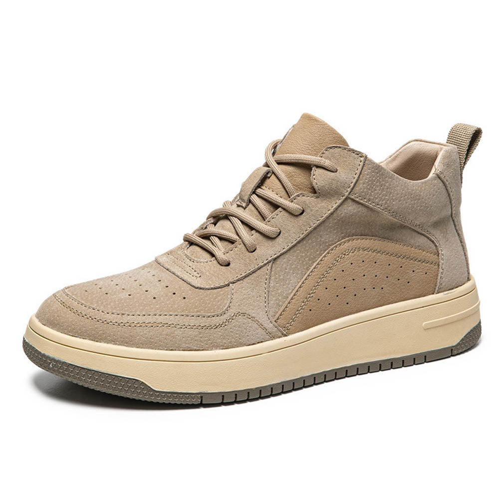 WW | Bequeme Leder Sneakers Für Herren