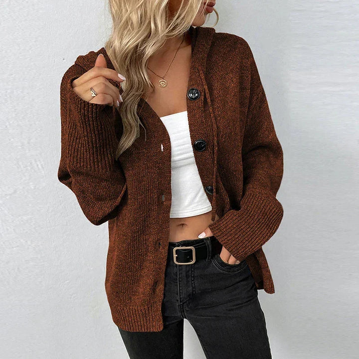 W&W Mode | Bequemer Hooded Cardigan