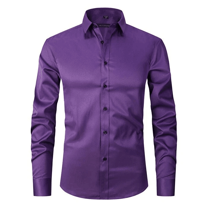WW - knitterfreien langärmeligen Poloshirt