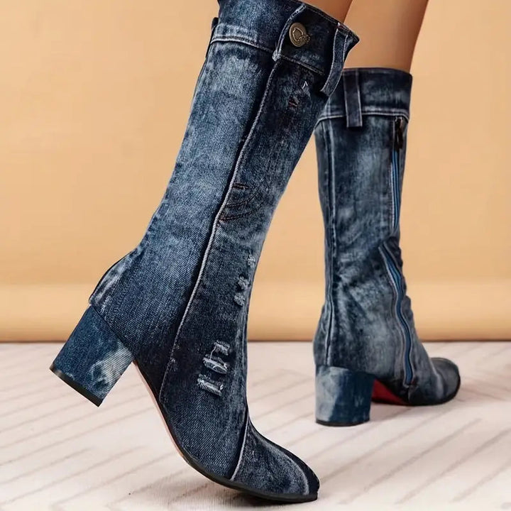 W&W Mode | damen stiefel mit mittlerer weite