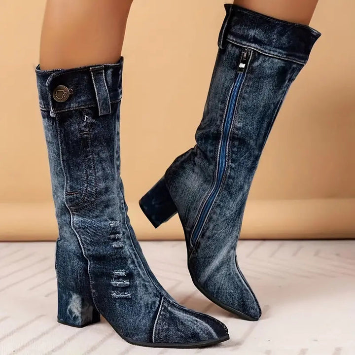 W&W Mode | damen stiefel mit mittlerer weite