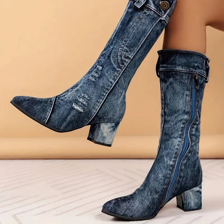 W&W Mode | damen stiefel mit mittlerer weite