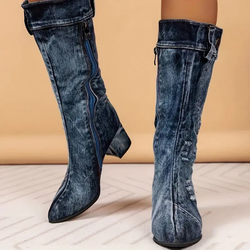 W&W Mode | damen stiefel mit mittlerer weite