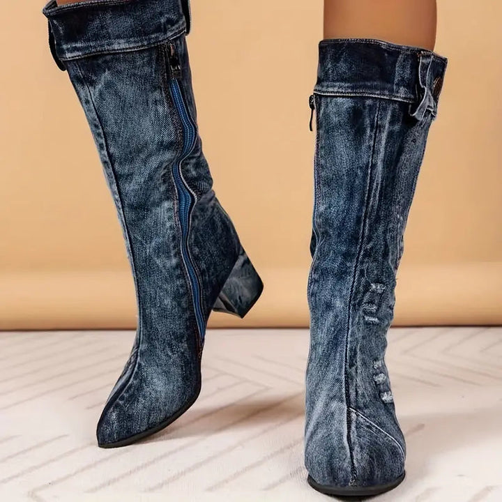 W&W Mode | damen stiefel mit mittlerer weite
