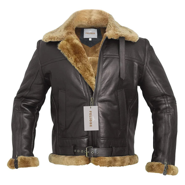 Ginger Bomberjacke aus echtem Shearling