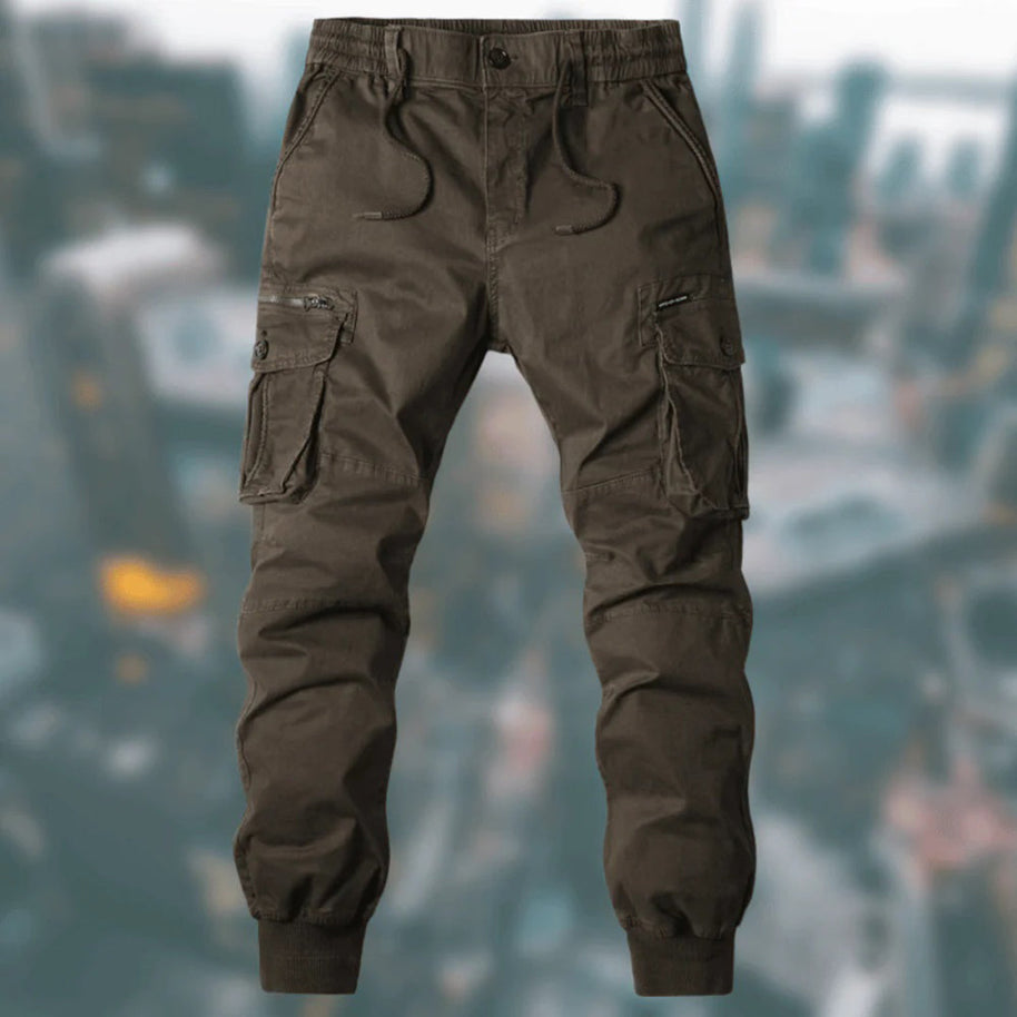 WW | Cargo Jogginghose - Bequeme Jogger mit Taschen & Bündchen für Outdoor & Freizeit