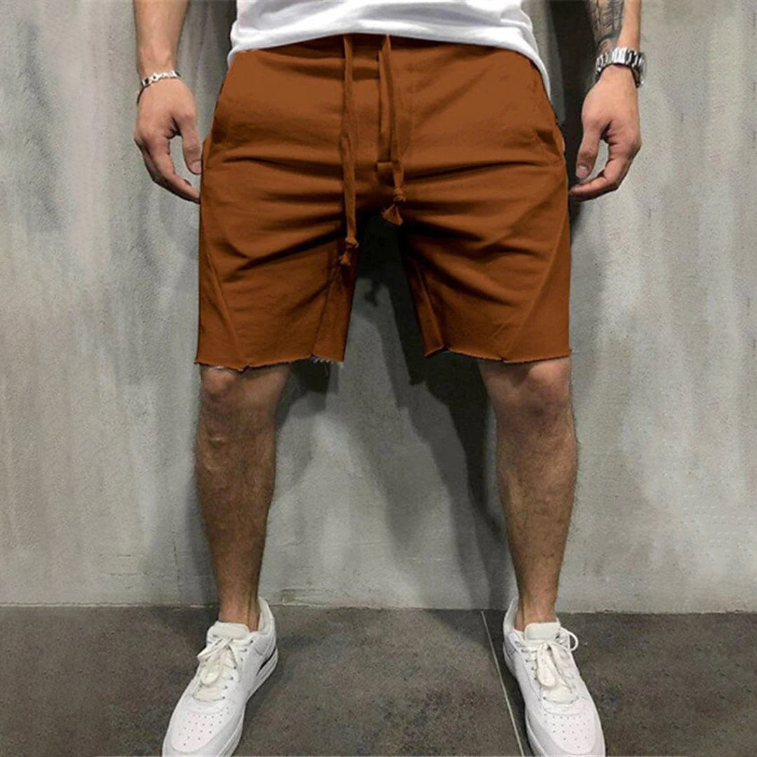 WW | Sportliche Kordelzug Sommershorts Für Herren