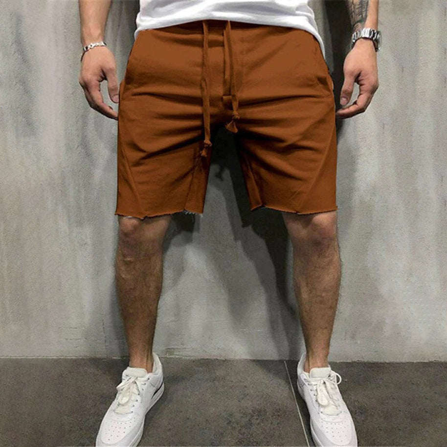 WW | Sportliche Kordelzug Sommershorts Für Herren