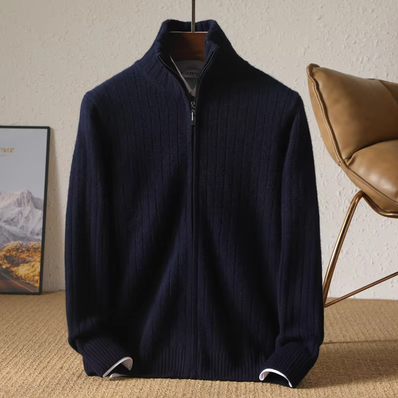 W&W Mode | Bequemer Business-Cardigan Aus Merinowolle