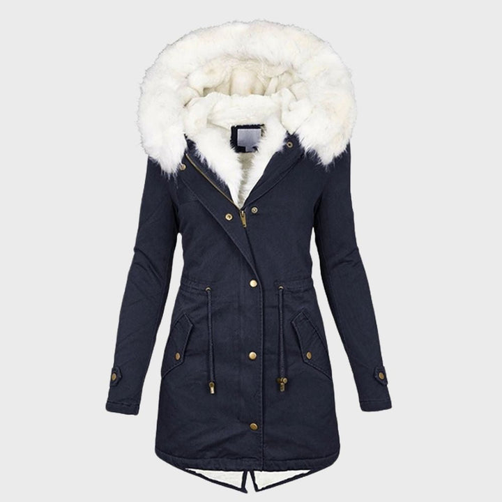 und warme Winterjacke