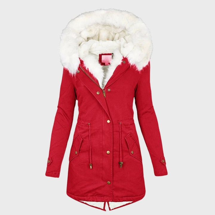 und warme Winterjacke
