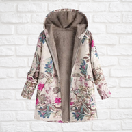 Neu bedruckte klassische Jacke lange Ärmel mit Kapuze