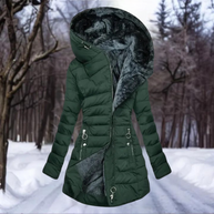 WW | Schicke Winterjacke mit Kapuze und Plüsch für Frauen