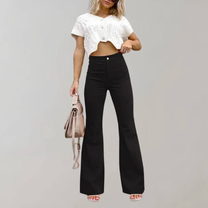 W&W Mode | aus Cord mit hoher Taille Für Frauen