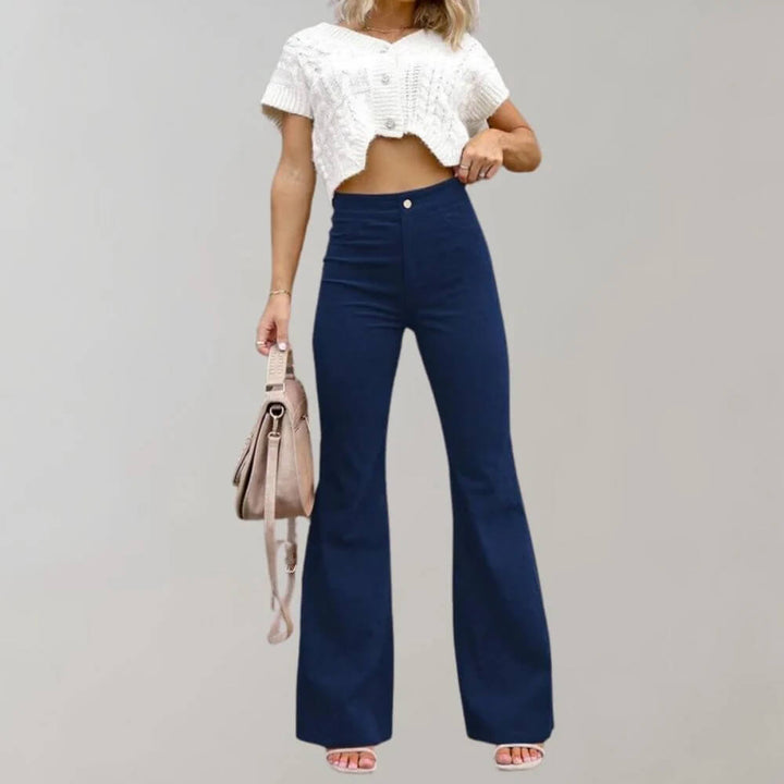 W&W Mode | aus Cord mit hoher Taille Für Frauen