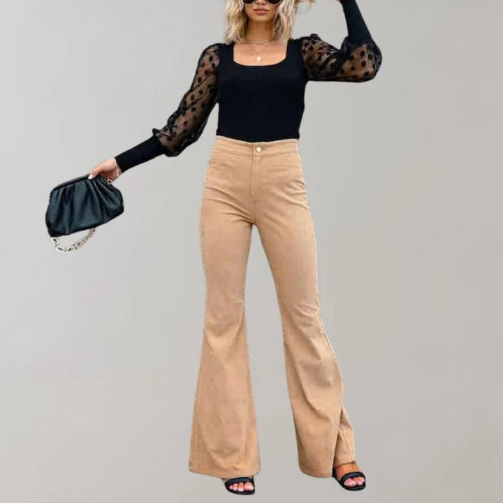 W&W Mode | aus Cord mit hoher Taille Für Frauen
