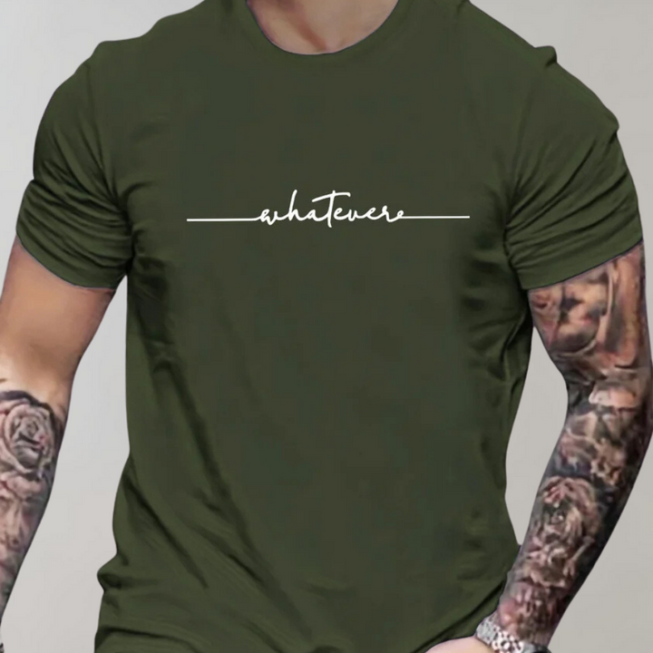W&W Mode | Herren T-Shirt mit Rundhalsausschnitt