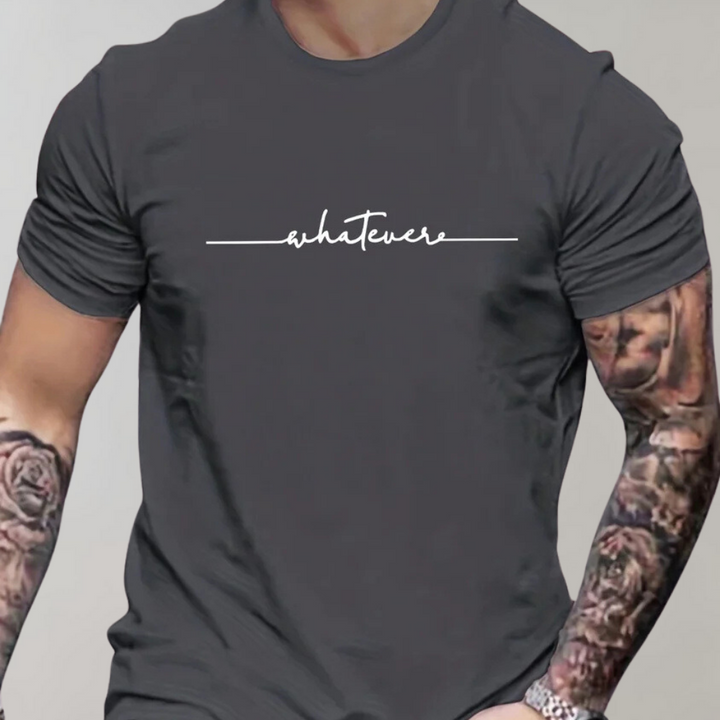 W&W Mode | Herren T-Shirt mit Rundhalsausschnitt