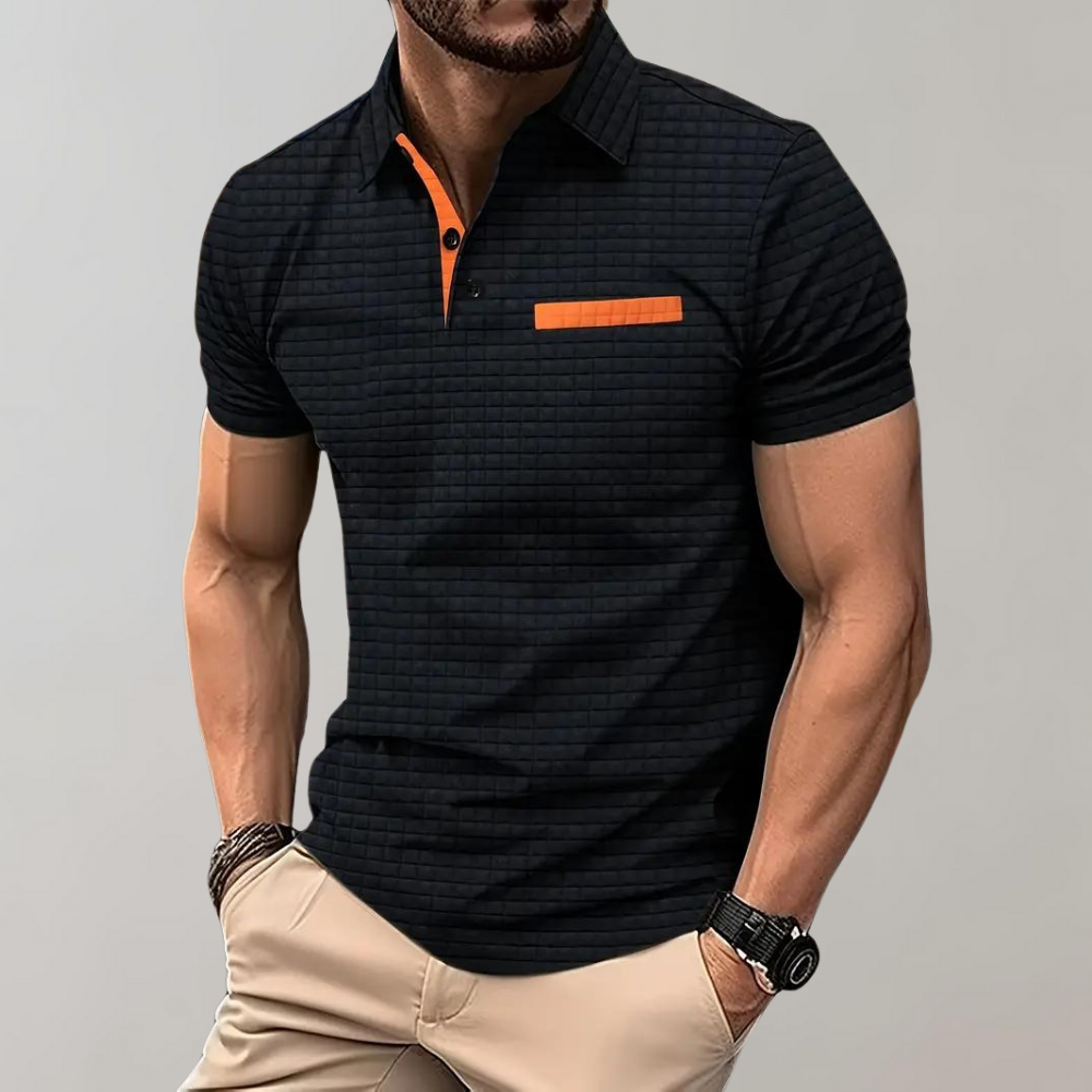 WW - Texturiertes Poloshirt