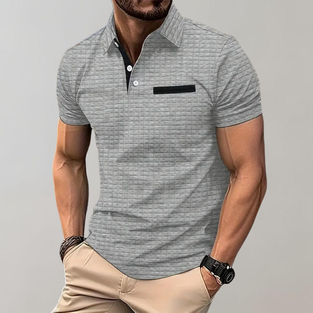 WW - Texturiertes Poloshirt