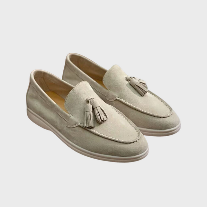 W&W Mode | Bequem Rutschfest Flaches Wildleder Shoes