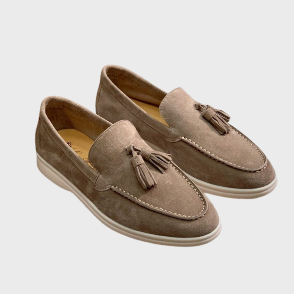 W&W Mode | Bequem Rutschfest Flaches Wildleder Shoes