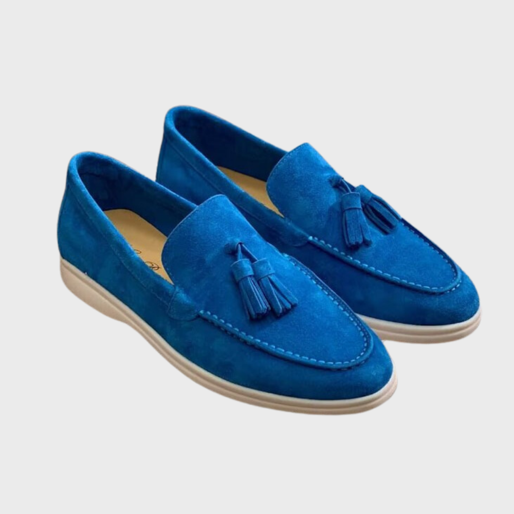 W&W Mode | Bequem Rutschfest Flaches Wildleder Shoes
