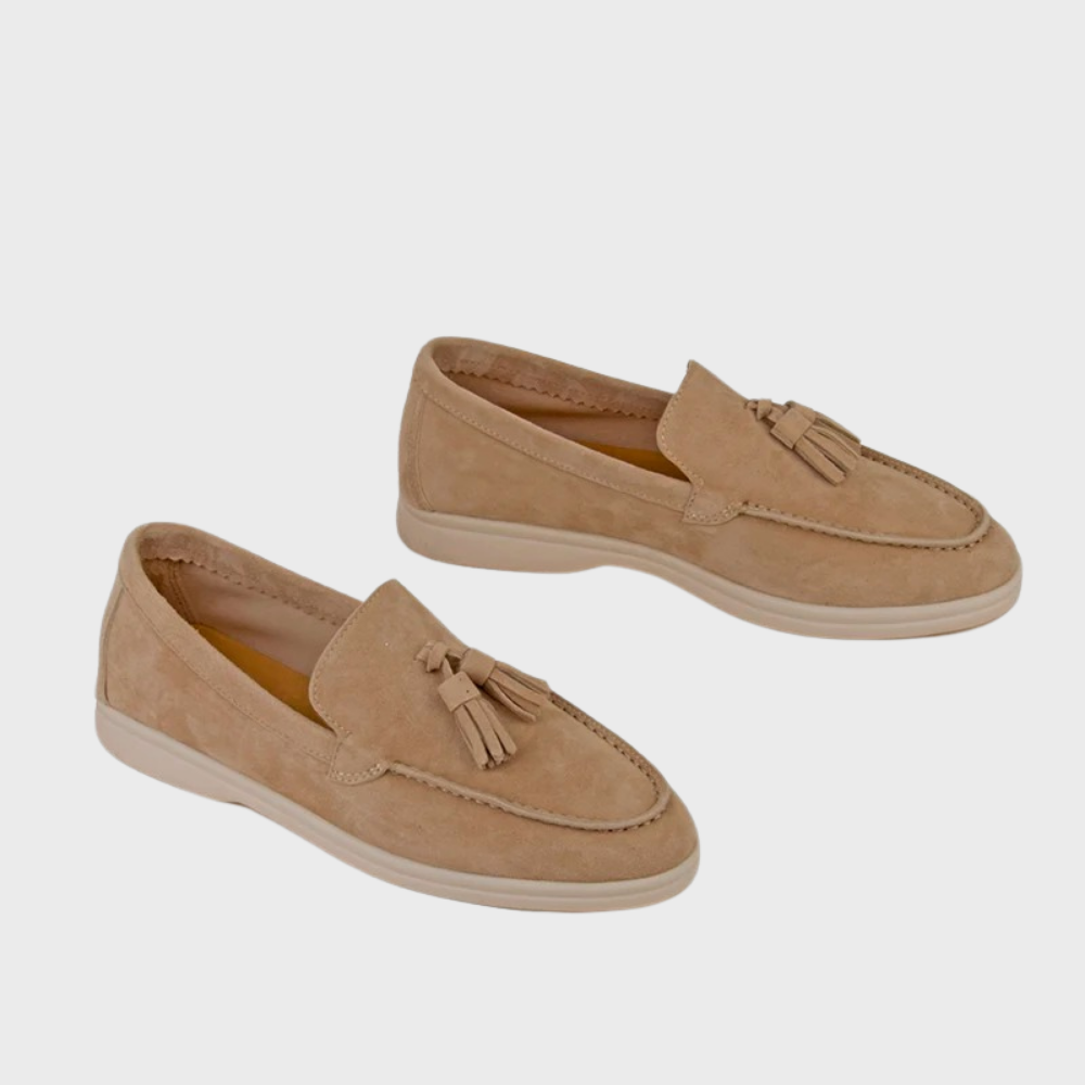 W&W Mode | Bequem Rutschfest Flaches Wildleder Shoes