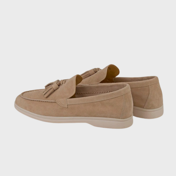 WW | Wildleder Slipper Quasten Slip on Mokassin Zehen Leger & Smart Kleid Schuh