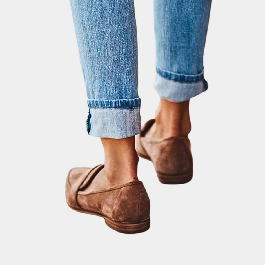 WW | Slipper Loafers Wildlederlook Für Damen