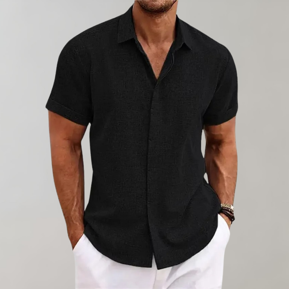 WW | Einfarbiges Poloshirt für Männer