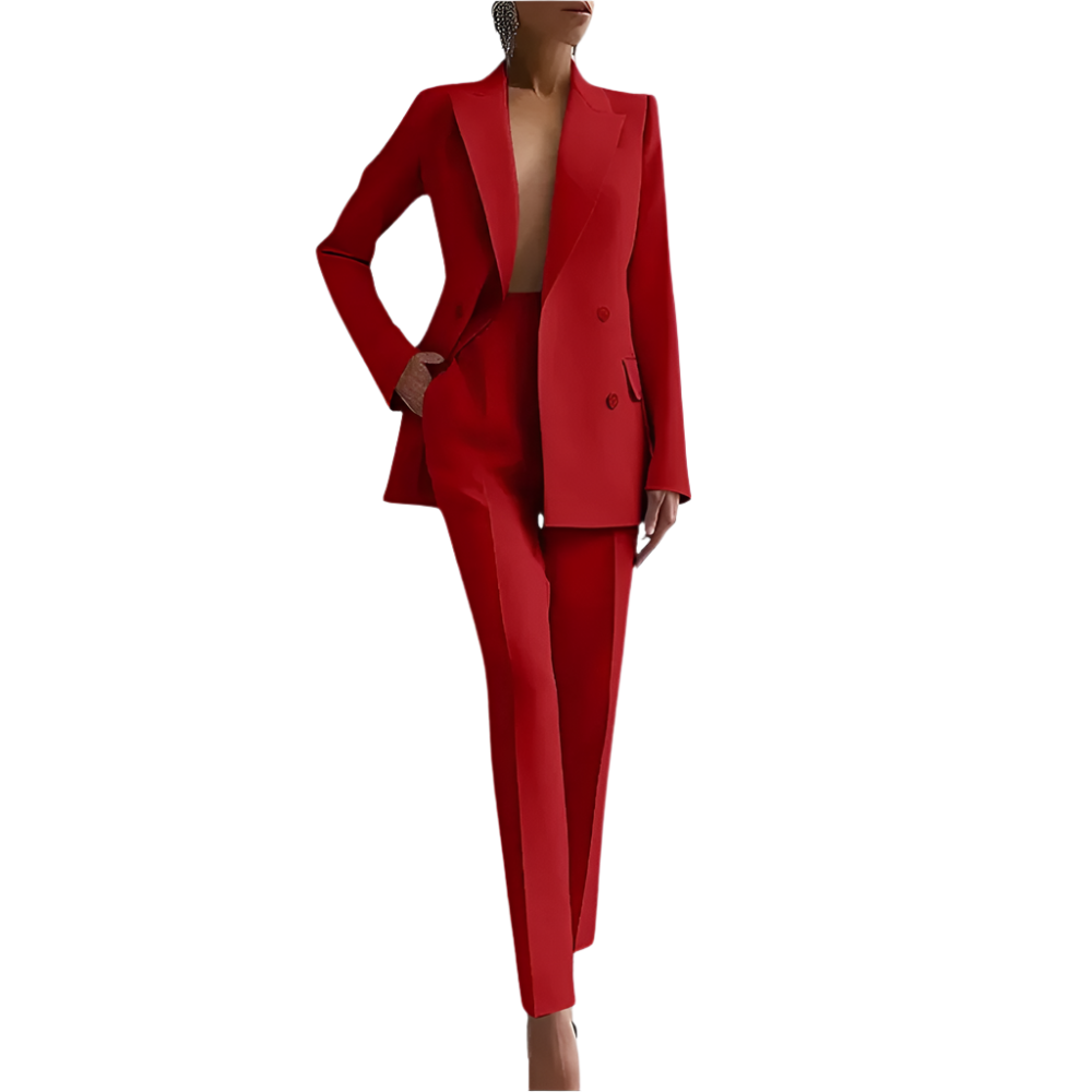 WW | Elegantes Doppelreiher Kostüm für Damen