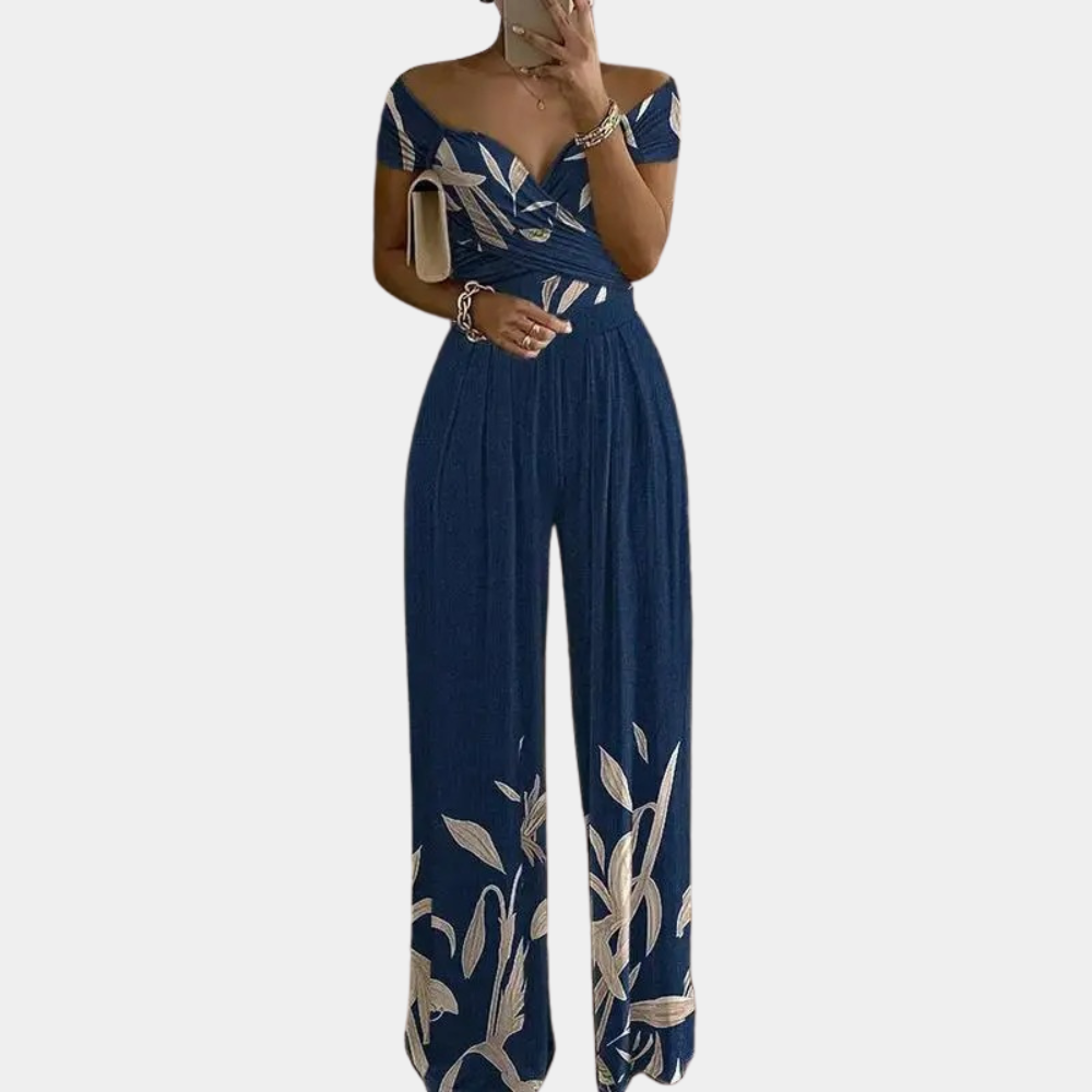 WW | Stilvoller Off-Shoulder Jumpsuit Für Frauen