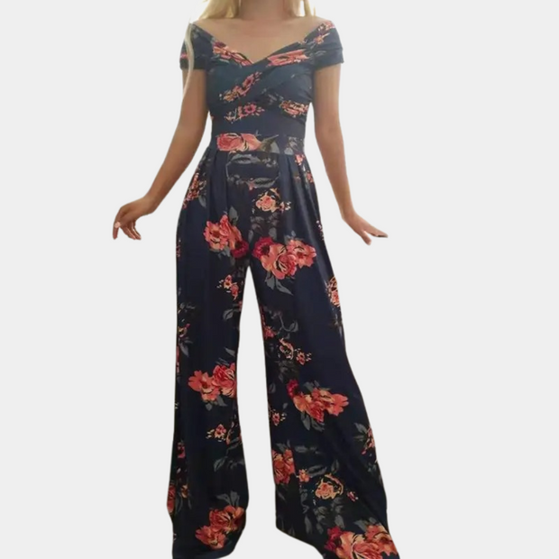 WW | Stilvoller Off-Shoulder Jumpsuit Für Frauen