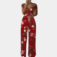 WW | Stilvoller Off-Shoulder Jumpsuit Für Frauen