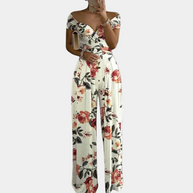 WW | Stilvoller Off-Shoulder Jumpsuit Für Frauen