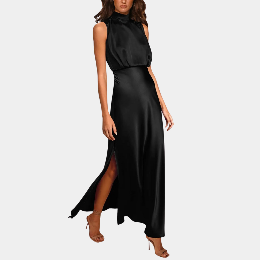 WW | Elegantes Damenkleid Mit Schlitz