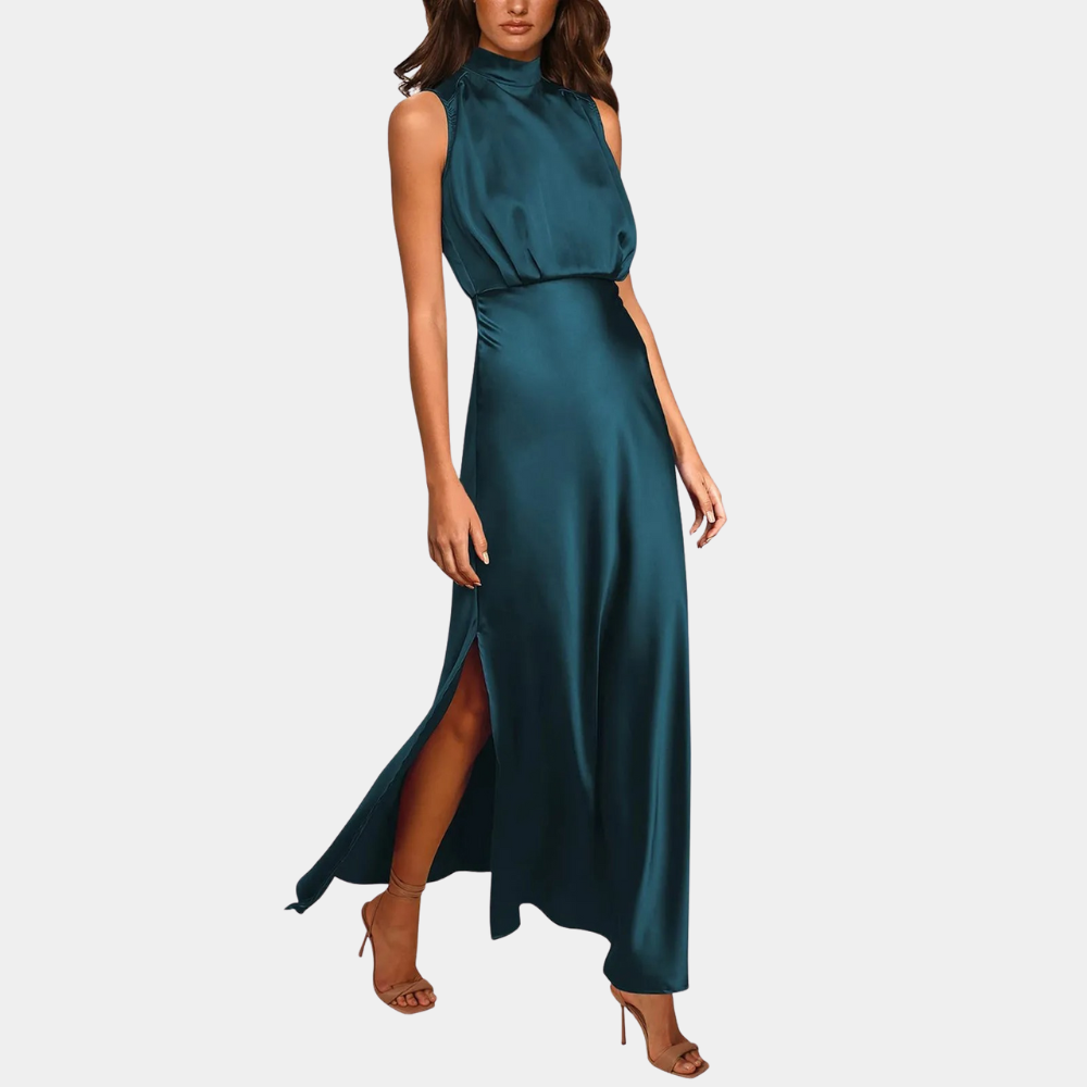 WW | Elegantes Damenkleid Mit Schlitz
