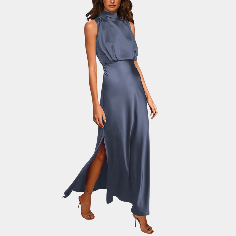 WW | Elegantes Damenkleid Mit Schlitz