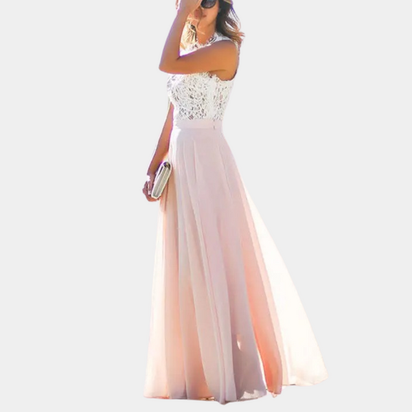 WW | Elegantes Damenkleid Mit Spitze