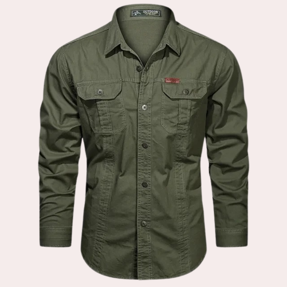 WW | Lässige Herren-Hemd für Outdoor-Aktivitäten