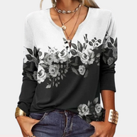 WW | Boho Paisley Bluse mit Farbverlauf für Damen