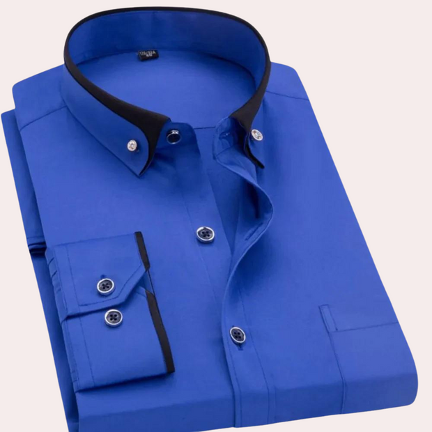 WW | Elegantes Herrenhemd mit Knöpfen
