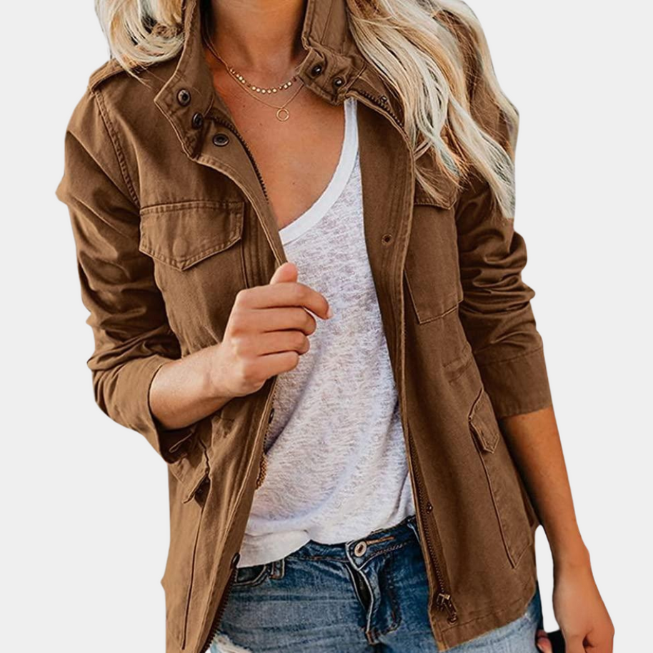 WW | Lässige Jacke Für Frauen
