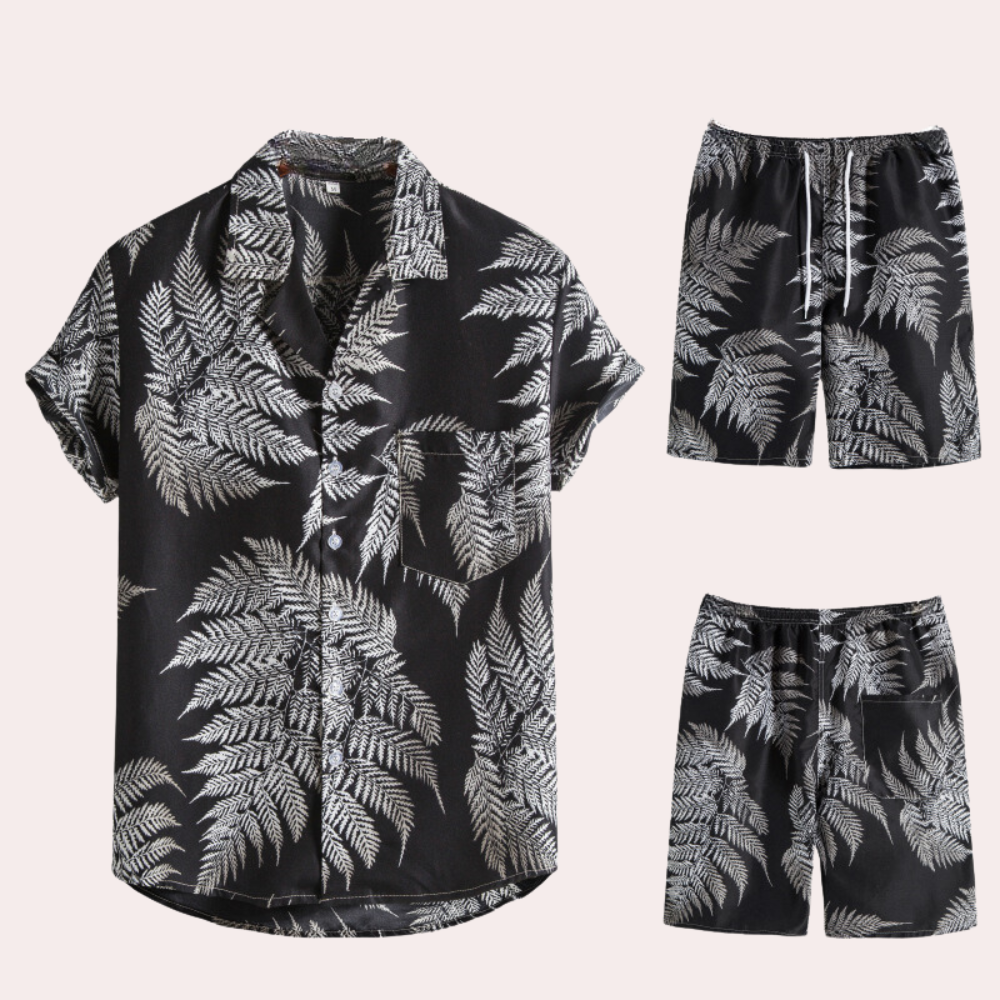 W&W Mode | Herren Hawaii Zweiteiler